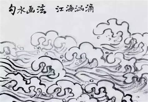 流水画|水图（古今水的画法大全）